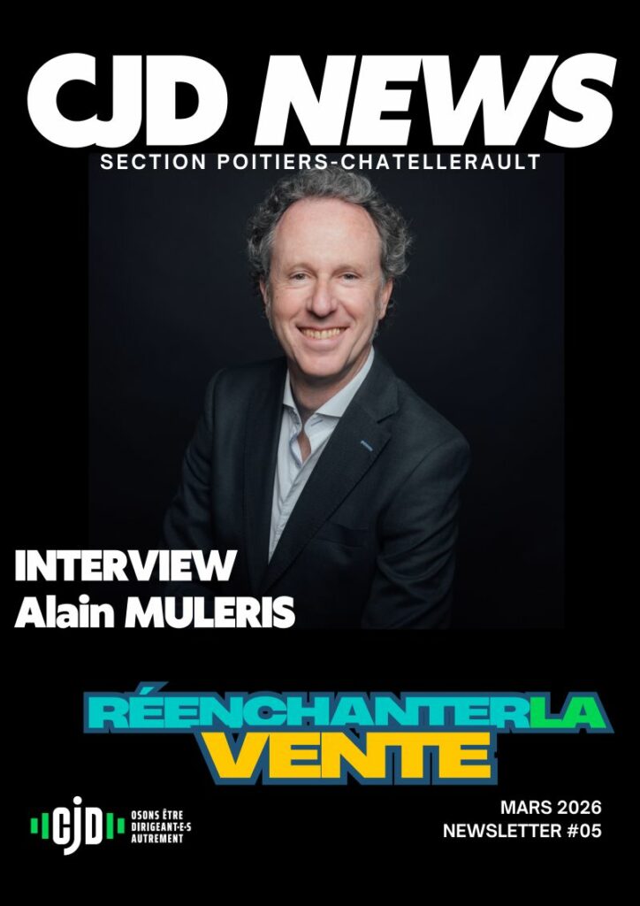 la newsletter du CJD sur la vente avec Alain Muleris